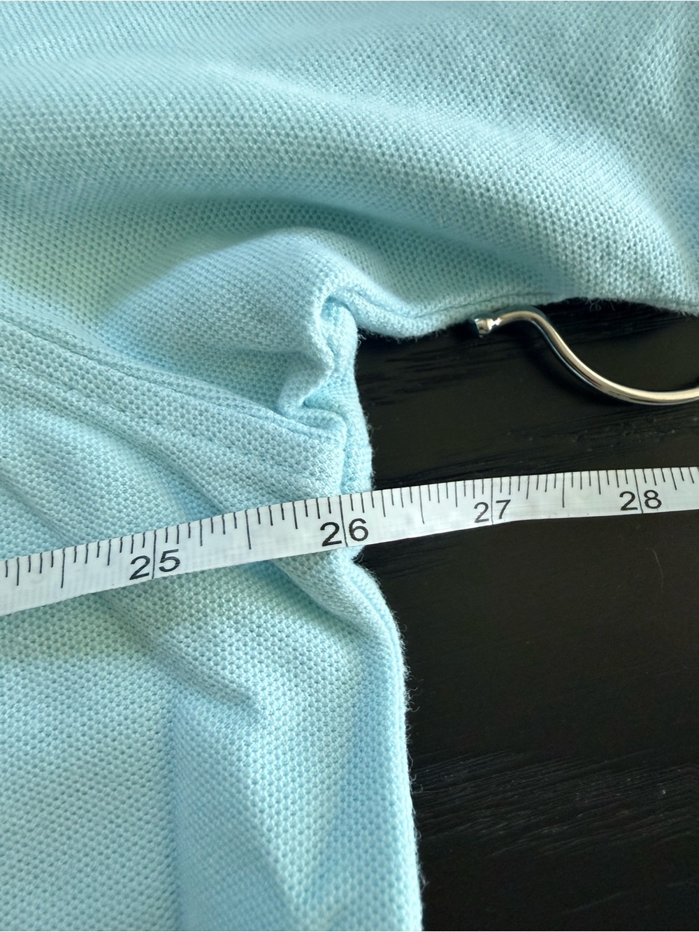 Tommy Bahama Mint Aqua Polo with Coral Logo - Picture 3 of 4